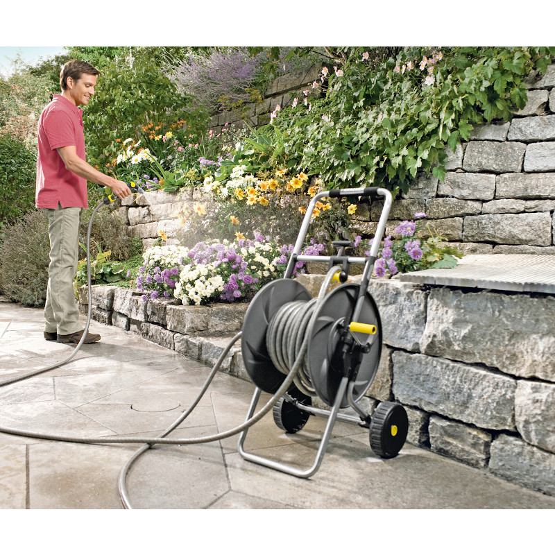 Carucior metalic si furtun HT 80 M / Set