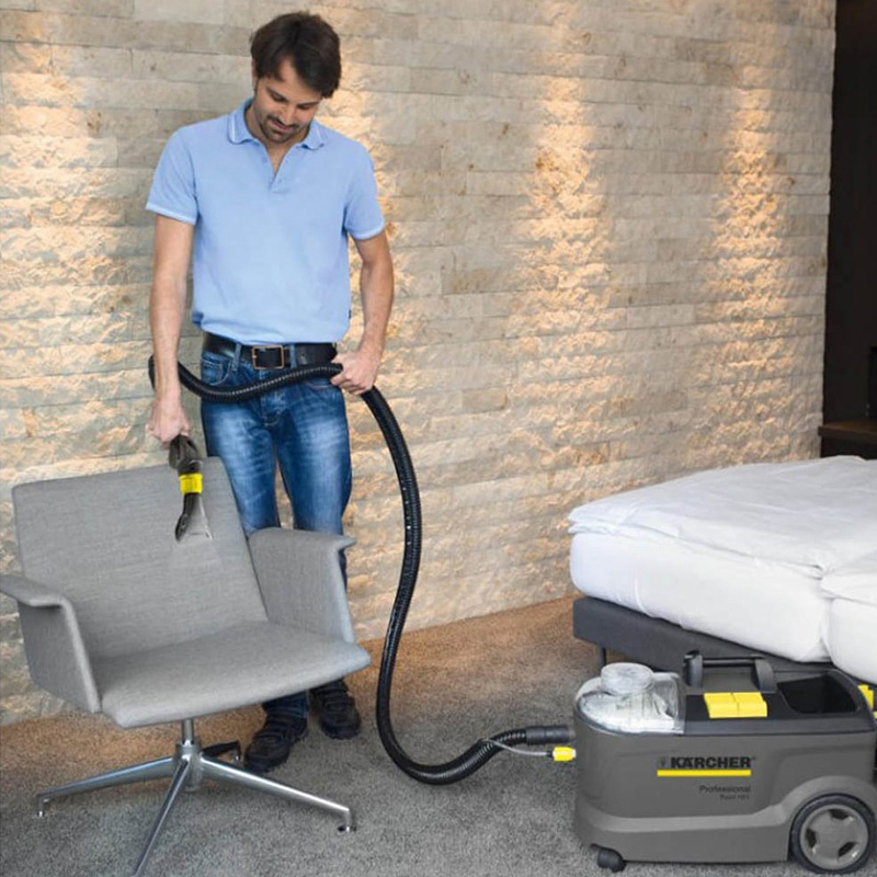 Detergent pudra CarpetPro Karcher cu tehnologie iCapsol, pentru covoare, 0.8 kg, RM760
