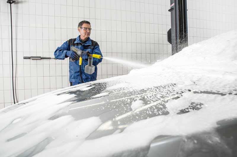 Rezervor 1 L cu duza scurta de spumare Karcher TR, 700 l/h - 800 l/h, Basic 2