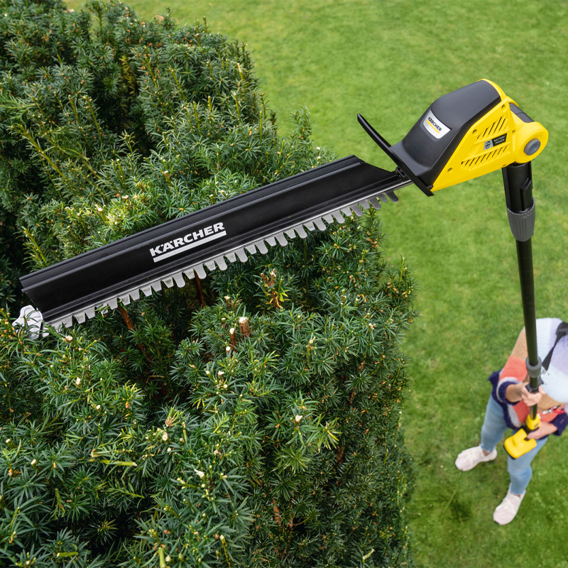 Foarfeca de tuns gard viu cu acumulatori 18V, SOLO, telescopica, Karcher, tip PHG 18-45