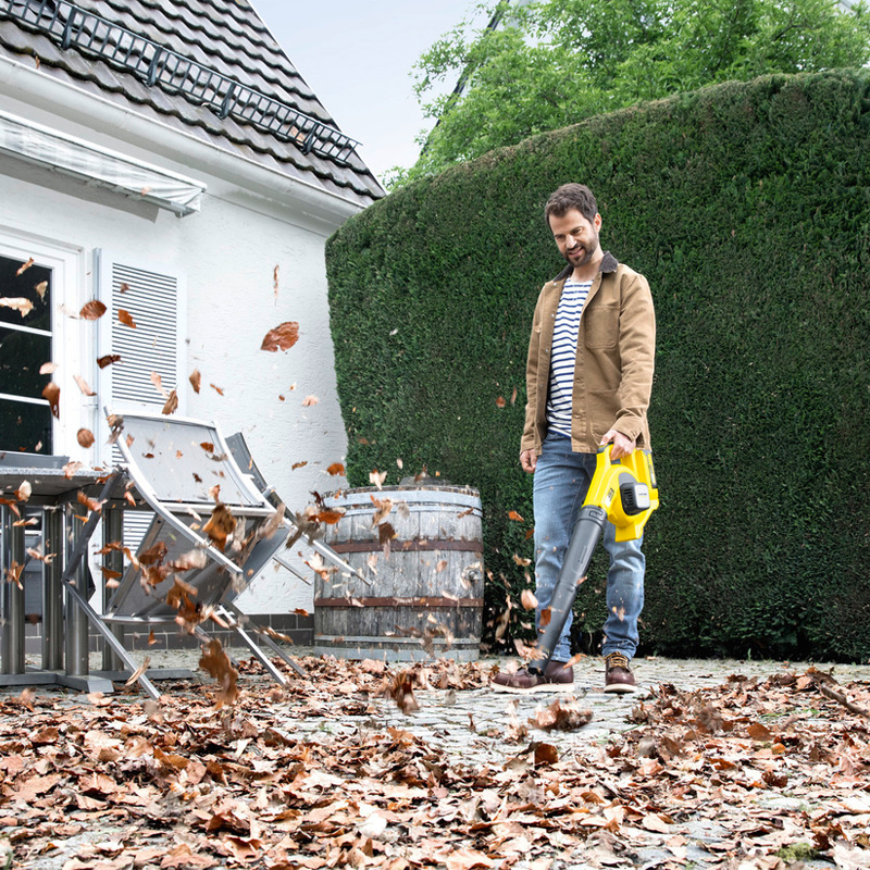  Suflanta pentru frunze compatibila cu acumulatori 18V, 2.5Ah, Karcher, tip LBL 2 Battery Set