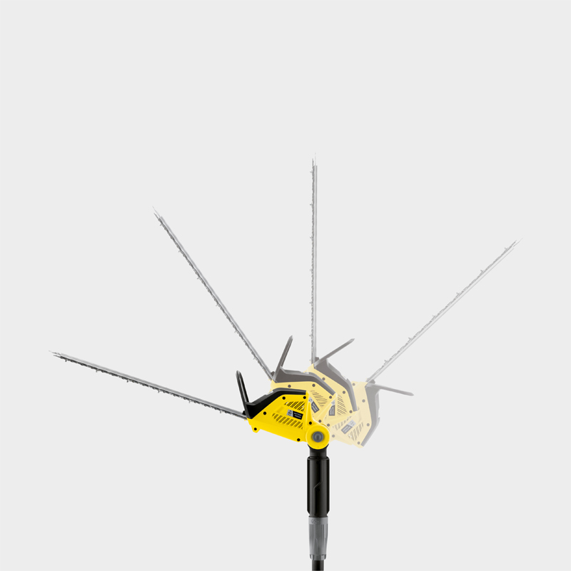Foarfeca de tuns gard viu cu acumulatori 18V, 2.5Ah, telescopica, Karcher, tip PHG 18-45