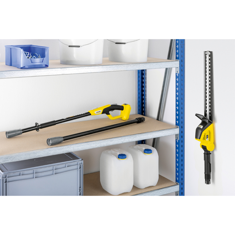 Foarfeca de tuns gard viu cu acumulatori 18V, 5.0Ah, telescopica, Karcher, tip PHG 18-45