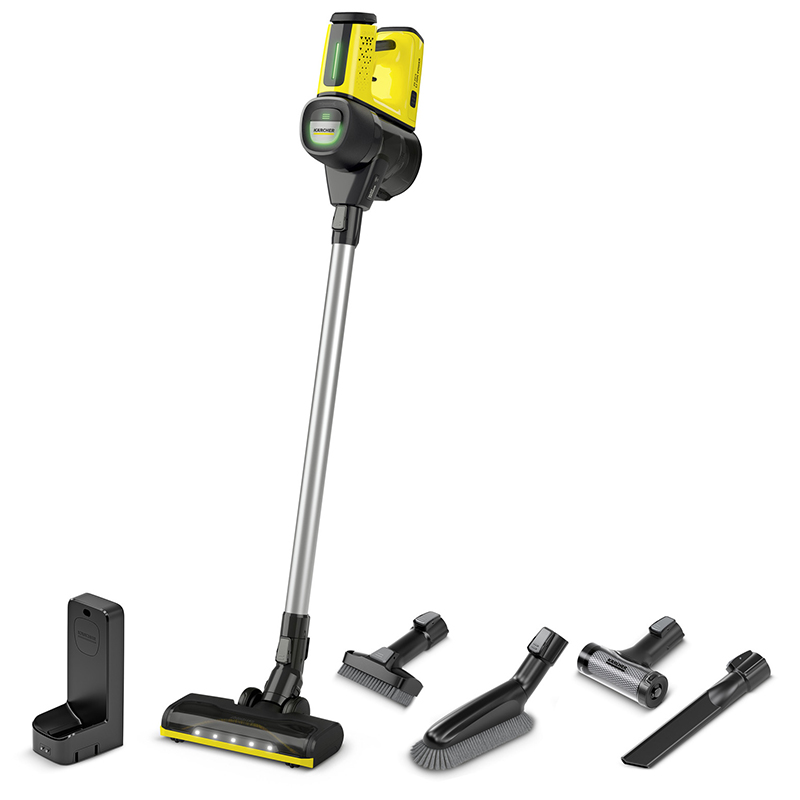Aspirator vertical cu acumulator integrat 25.2V, Karcher, tip VC7 Cordless YourMax (yellow)