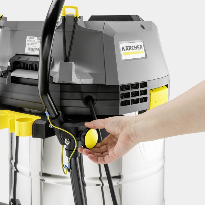 Aspirator uscat/umed NT 75/1 Me Ec H Z22, certificat pentru pentru pulberi explozibile (clasa 22) si periculoase