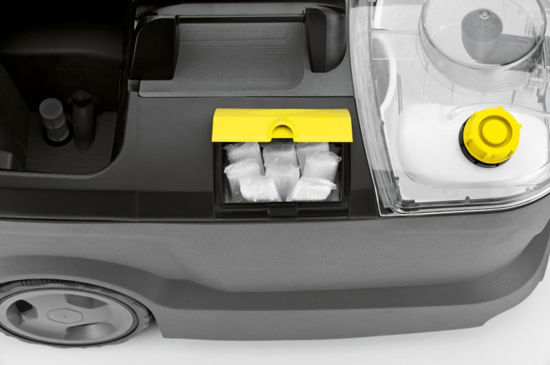 Aspirator cu spalare profesional compatibil cu capul de spalare PW 30/1, Karcher PUZZI 10/2 ADV