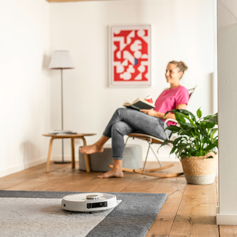 Aspirator robot cu functie de mop, Kärcher, tip RCV5 Confort