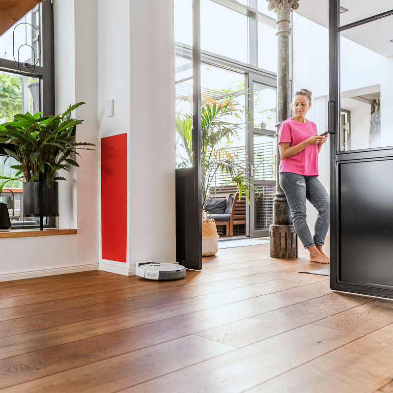 Aspirator robot cu functie de mop, Kärcher, tip RCV5 Confort