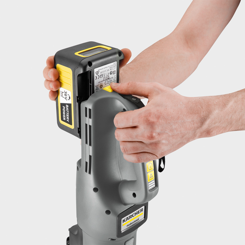 Aspirator vertical compatibil cu acumulator 36V, Kärcher, tip LVS1/2Bp, SOLO (fara incarcator si acumulatori) Aspirator vertical compatibil cu acumulator 36V, Kärcher, tip LVS1/2Bp, SOLO (fara incarcator si acumulatori)