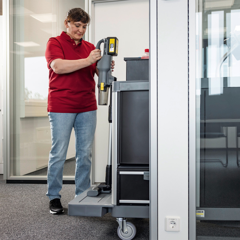 Aspirator vertical compatibil cu acumulator 36V, Kärcher, tip LVS1/2Bp, SOLO (fara incarcator si acumulatori) Aspirator vertical compatibil cu acumulator 36V, Kärcher, tip LVS1/2Bp, SOLO (fara incarcator si acumulatori)