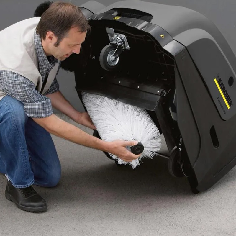 Perie cilindrica reversibila dura pentru Kärcher KM 75/40 Perie cilindrica reversibila dura pentru Kärcher KM 75/40