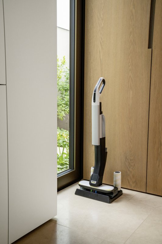 Mop electric cu acumulator 2x4V, 2.5Ah, 2xRola 300mm, tip FC4-4 BATTERY SET 4B DUO