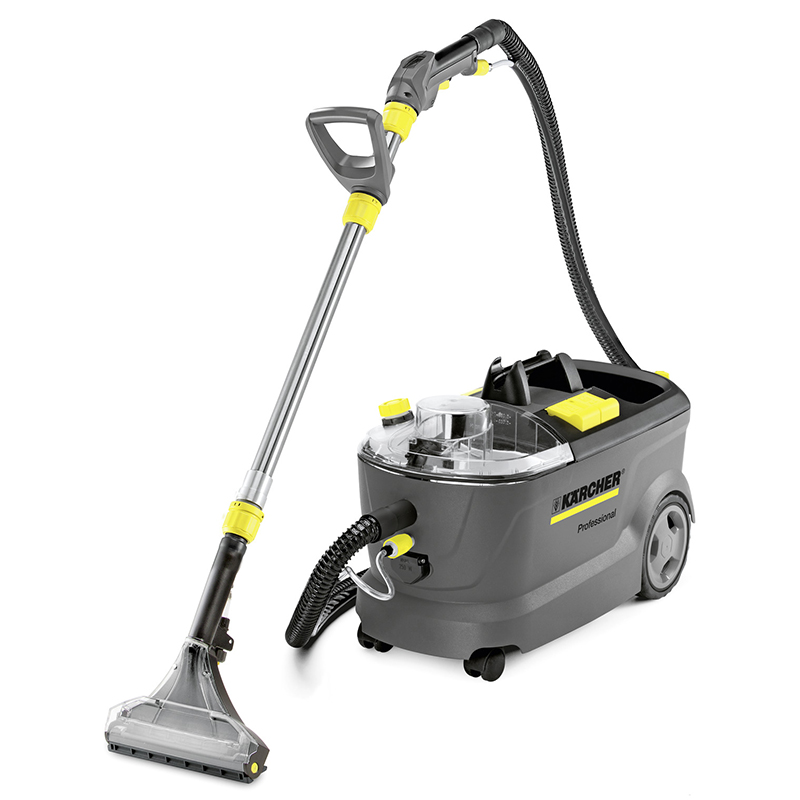Aspirator cu spalare profesional compatibil cu capul de spalare PW 30/1, Karcher PUZZI 10/2 ADV