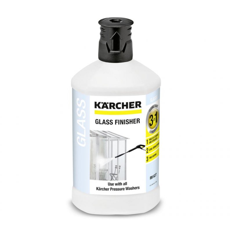 Detergent lichid 3 in 1, pentru geamuri, 1 L, tip RM 627