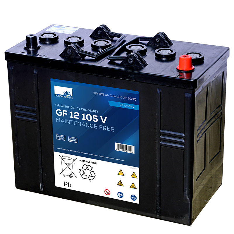Baterie de tractiune Sonnenschein GV12076V, 12V, 120Ah