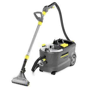 Aspirator cu spalare profesional, presiune pulverizare 2 bari, Karcher PUZZI 10/2 ADV