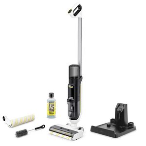 Mop si aspirator cu acumulator 18V, rola 240mm, Karcher FCV 3 Extra+