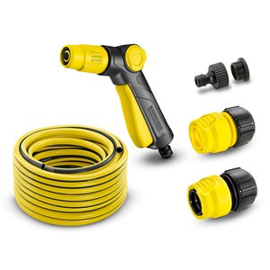 Set de furtun 1/2'' - 20m cu cuple si pistol de udat